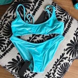 TRIANGL MACI NORMAL CUT BOTTOMS BLUE CRUSH BIKINI - NO BAG